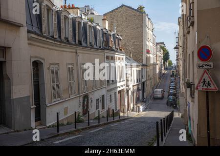 francia, parigi, montmartre, quartiere bohémien Foto Stock