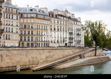 francia,parigi,centro storico,ile de la cite Foto Stock