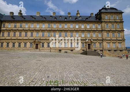 nuova residenza nella città patrimonio dell'umanità dell'unesco di bamberg, alta franconia, franconia, baviera, germania Foto Stock