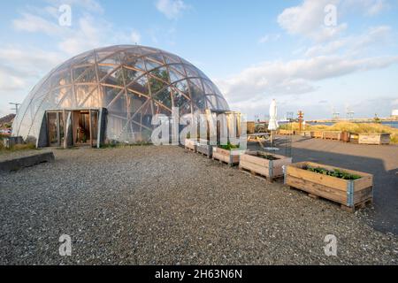 cupola di visione, simbolo di architettura verde, aarhus, jutland, danimarca Foto Stock