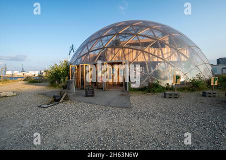 cupola di visione, simbolo di architettura verde, aarhus, jutland, danimarca Foto Stock