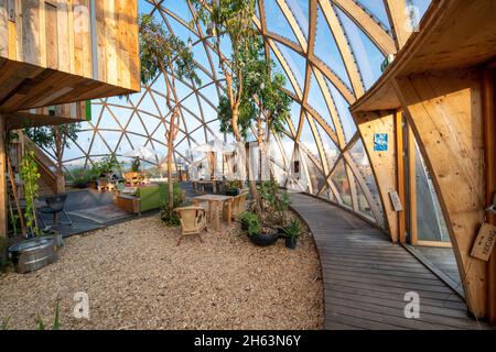 cupola di visione, simbolo di architettura verde, aarhus, jutland, danimarca Foto Stock