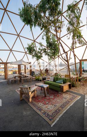 cupola di visione, simbolo di architettura verde, aarhus, jutland, danimarca Foto Stock