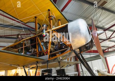 inghilterra, southampton, solent sky museum, mostra di vari aerei storici Foto Stock