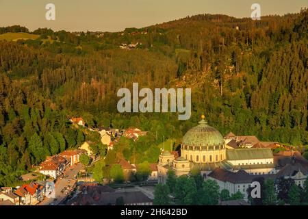 chiesa del monastero di st. blasien, foresta nera, baden-wuerttemberg, germania Foto Stock