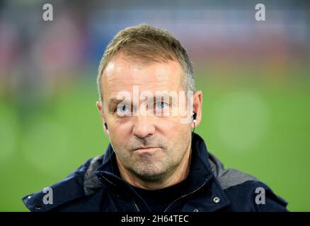 Wolfsburg, Germania. 11 novembre 2021. Allenatore/Bundescoach Hans-Dieter 'Hansi' FLICK Soccer Laenderspiel, World Cup Qualification Group J Matchday 9, Germania (GER) - Liechtenstein (LIE), su 11.11.2021 a Wolfsburg/Germania. Â Credit: dpa/Alamy Live News Foto Stock