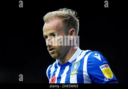 Sheffield Wednesday's Barry Bannan durante la partita della Sky Bet League One a Hillsborough, Sheffield. Data foto: Sabato 13 novembre 2021. Foto Stock