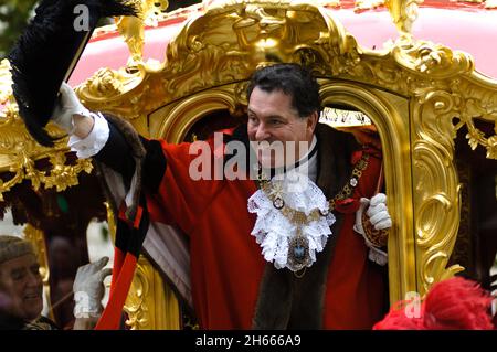 Londra, Regno Unito. 13 novembre 2021. Lord Mayors Show 2021 Credit: Aleksander Sacharczuk/Alamy Live News Foto Stock