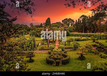 Italia Sardegna Sassari Monserrato Park Foto Stock