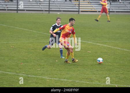 KSC U19 vs SpVgg Unterhaching, A-Junioren Bundesliga Karlsruher SC vs spvgg Unterhaching Youth League, Karlsruhe Wildparksta Foto Stock