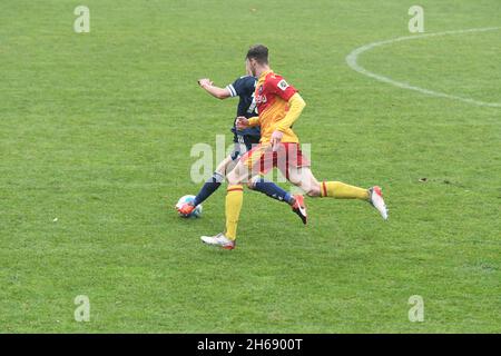 KSC U19 vs SpVgg Unterhaching, A-Junioren Bundesliga Karlsruher SC vs spvgg Unterhaching Youth League, Karlsruhe Wildparksta Foto Stock