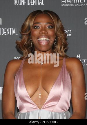 Los Angeles, CA. 13 Nov 2021. Yvonne Orji, ad Hamilton Behind the Camera Awards all'Avalon Hollywood di Los Angeles, California, il 13 novembre 2021. Credit: Faye Sadou/Media Punch/Alamy Live News Foto Stock