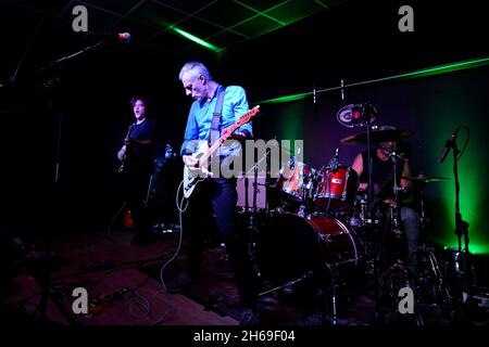 13 novembre 2021, bagni di Tivoli, Italia: Diaframma Live al messaggio musicale, 13 novembre 2021, bagni di Tivoli, Italia (Credit Image: © Domenico Cippitelli/Pacific Press via ZUMA Press Wire) Foto Stock