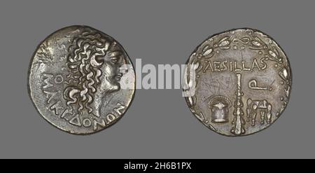 Tetradrachm (Coin) raffigurante Alessandro Magno, 93-92 a.C. Foto Stock