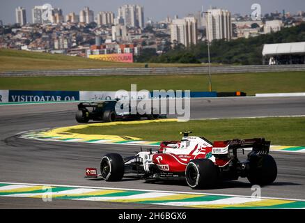 99 durante la Formula 1 Heineken Grande Premio De Sao Paulo 2021, Gran Premio di San Paolo, 19° round del Campionato Mondiale di Formula uno FIA 2021 dal 12 al 14 novembre 2021 sul circuito Interlagos, a San Paolo, Brasile - Foto DPPI Foto Stock