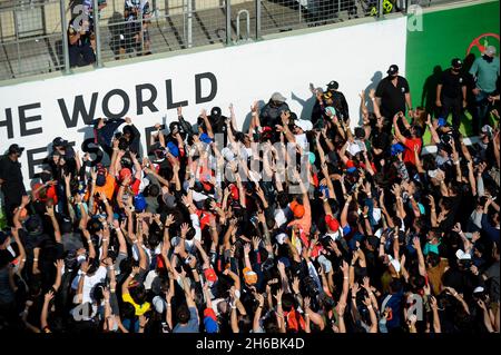 SP - Sao Paulo - 11/14/2021 - FORMULA 1 GP BRASIL 2021, GARA - pubblico presente durante la gara del Gran Premio di San Paolo per il circuito mondiale di Formula 1 nella stagione 2021. Foto: Duda Bairros/AGIF/Sipa USA Foto Stock