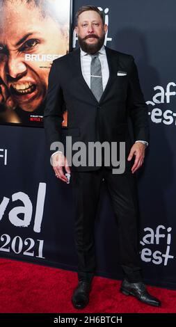 Hollywood, Stati Uniti. 14 novembre 2021. HOLLYWOOD, LOS ANGELES, CALIFORNIA, USA - NOVEMBRE 13: Il produttore Brad Feinstein arriva al AFI Fest 2021 - Official Screening of Netflix's 'bruised' tenuto al TCL Chinese Theatre IMAX il 13 Novembre 2021 a Hollywood, Los Angeles, California, Stati Uniti. (Foto di NOx Yang/Image Press Agency) Credit: Image Press Agency/Alamy Live News Foto Stock