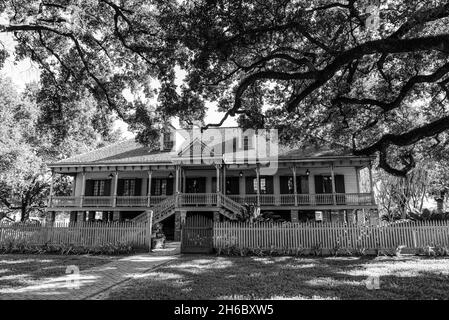 Scenografica storica Laura Plantation in Louisiana, USA Foto Stock