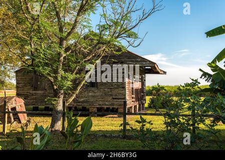 Scenografica storica Laura Plantation in Louisiana, USA Foto Stock