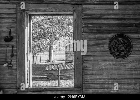 Scenografica storica Laura Plantation in Louisiana, USA Foto Stock