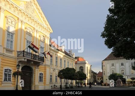 Intorno a Székesfehérvár, residenza reale e città dell'incoronazione Foto Stock