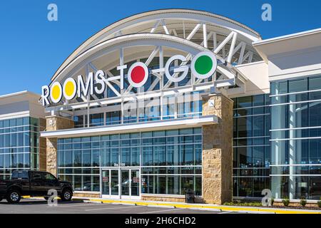 Rooms To Go negozio di mobili a Metro Atlanta, Georgia. (USA) Foto Stock