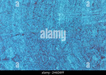Bright Light Azure Blue Rough Texture adatto per sfondo Foto Stock