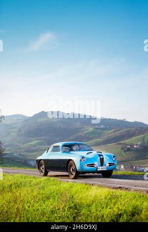 1955 Alfa Romeo 1900 SZ coupé Zagato. Foto Stock