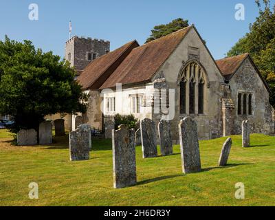 St James Without-the-Priory Gate Church, Southwick, Hampshire, Regno Unito Foto Stock