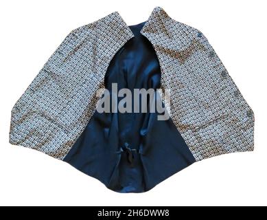 Gilet in seta vintage uomo. Foto Stock