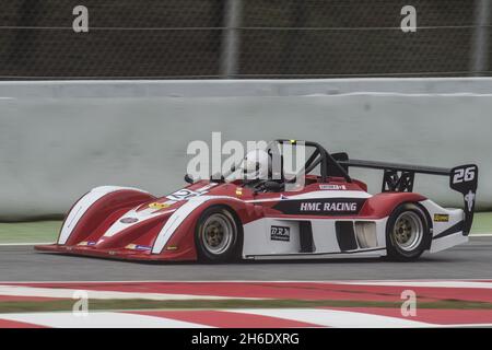 BARCELLONA, SPAGNA - 09 ottobre 2021: Il campionato V de V Endurance Series 2016, Funyo Foto Stock