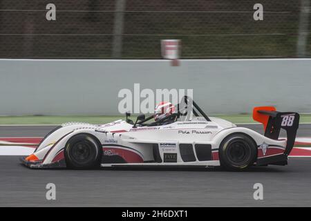 BARCELLONA, SPAGNA - 09 ottobre 2021: Il campionato V de V Endurance Series 2016, Funyo Foto Stock