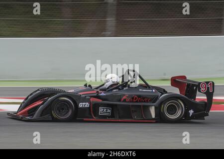 BARCELLONA, SPAGNA - 09 ottobre 2021: Il campionato V de V Endurance Series 2016, Funyo Foto Stock