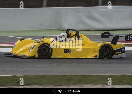 BARCELLONA, SPAGNA - 09 ottobre 2021: Il campionato V de V Endurance Series 2016, Funyo Foto Stock