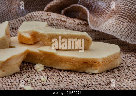 dolci a nido d'ape in vecchio stile Foto Stock