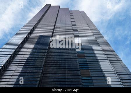 Heron Tower, 110 grattacielo di Bishopsgate nella città di Londra, Inghilterra Regno Unito Foto Stock