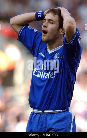 southampton contro chelsea joe cole pic MIKE WALKER 2005 Foto Stock