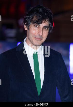 LONDRA, INGHILTERRA - NOVEMBRE 15: Gil Kenan partecipa alla Premiere britannica di “Un ragazzo chiamato Natale” al Natural History Museum di Londra, Inghilterra. Il 15 novembre 2021. Photo Gary Mitchell/Alamy Live News Foto Stock