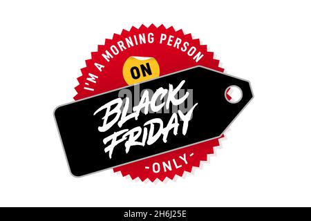 Design scritta Black Friday Illustrazione Vettoriale