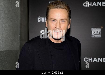 Parigi, Francia, il 15 novembre 2021, anteprima del film di Nicole Garcia Amants, Benoit Magimel, Francois Loock/Alamy Foto Stock