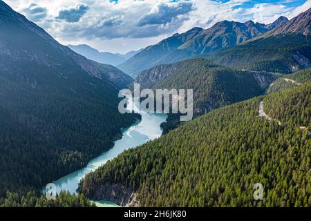 Parco Nazionale Svizzero, Zernez, Alpi Retiche, Svizzera, Europa Foto Stock