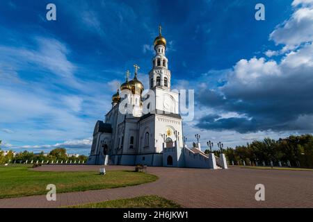 Abakan Cattedrale della Trasfigurazione, Abakan, Repubblica di Khakassia, Russia, Eurasia Foto Stock