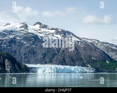 Ghiacciaio di Margerie nel Glacier Bay National Park, patrimonio dell'umanità dell'UNESCO, Alaska sud-orientale, Stati Uniti d'America, Nord America Foto Stock