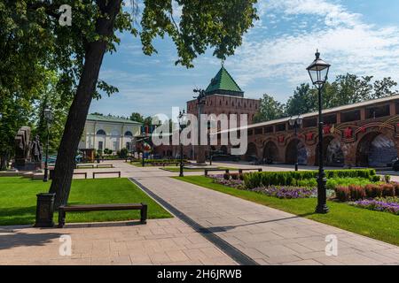 Cremlino, Nizhny Novgorod, Russia, Europa Foto Stock