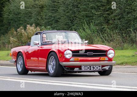 1970 Triumph TR6 Foto Stock
