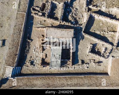 Kultepe antiche rovine della città. Centro commerciale Assiro a Karum-Kanis nella città di Kayseri Turchia. Foto Stock