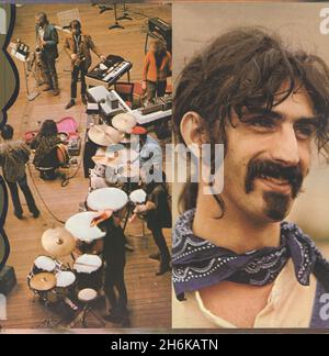 Frank Zappa, album in studio, Burned Weeny Sandwich. Arte del designer americano Cal Schenkel che ha fatto quasi tutto il manica di Zappa. Si tratta di un'originale pressatura in vinile statunitense, con la famosa copertina di montaggio, rilasciata dopo la scissione delle madri dell'invenzione, nel 1970. Foto Stock