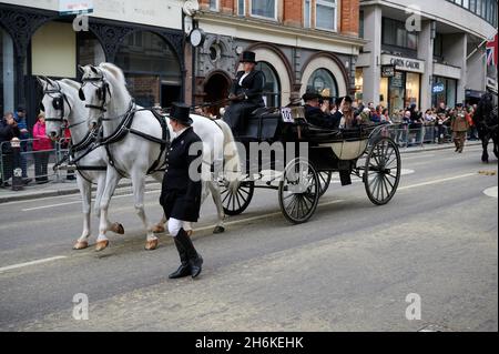 Londra, Regno Unito, il Lord Mayor Show del 13 novembre 2021 Foto Stock