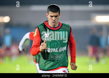 Stadio di San Marino, San Marino, Repubblica di San Marino, 15 novembre 2021, Inghilterra Conor Coady durante i qualificatori della Coppa del mondo Qatar 2022 - San Marino Foto Stock