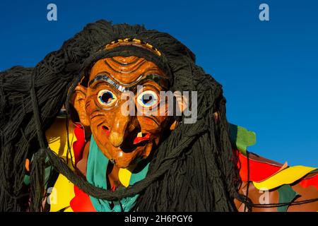 Carnevale Swabian-Alemannic "Fasnet" in Germania del sud Germania, Europa Foto Stock